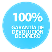 ¡100% Garantía de Reembolso por 30 das!